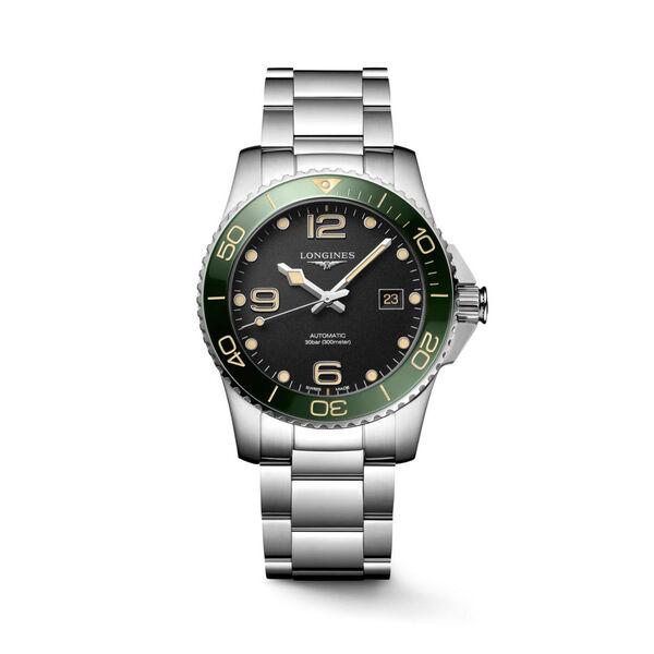 HydroConquest 41 mm automatique en acier inoxydable